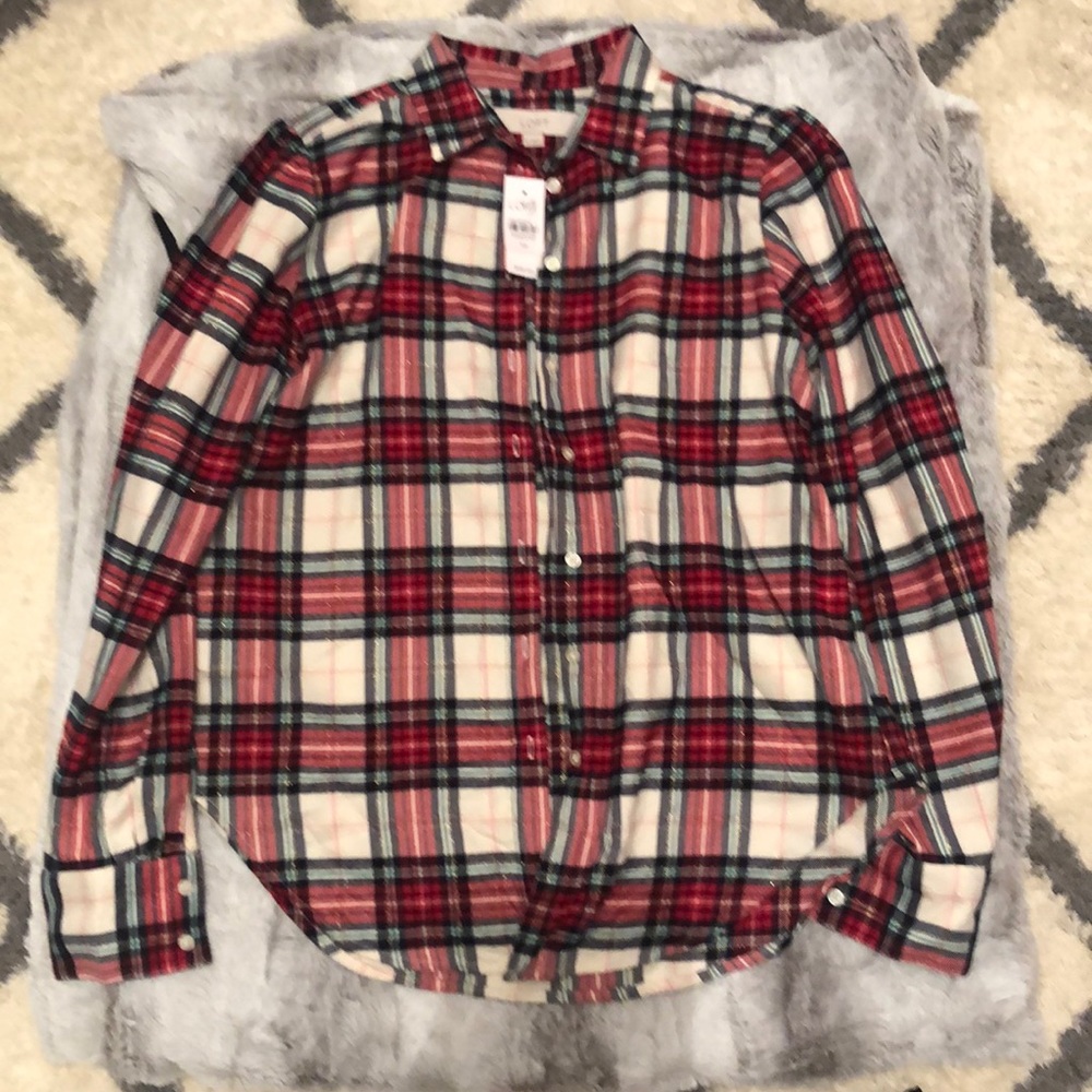 Loft flannel shirt